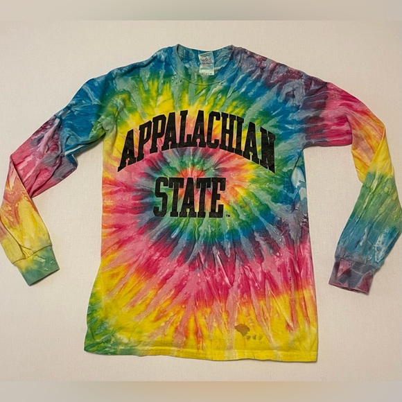 Appalachian State Long Sleeve Tie Dye Shirt App State ASU - Picture 1 of 2